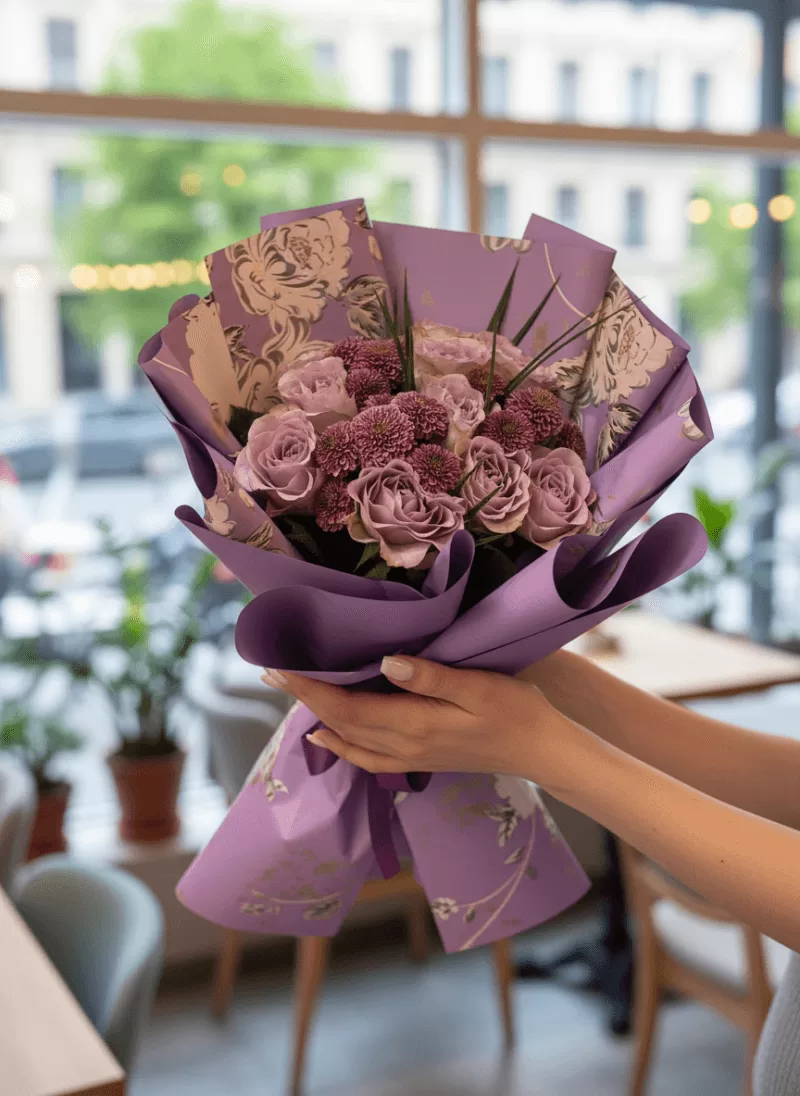 Mor Bahar Buketi