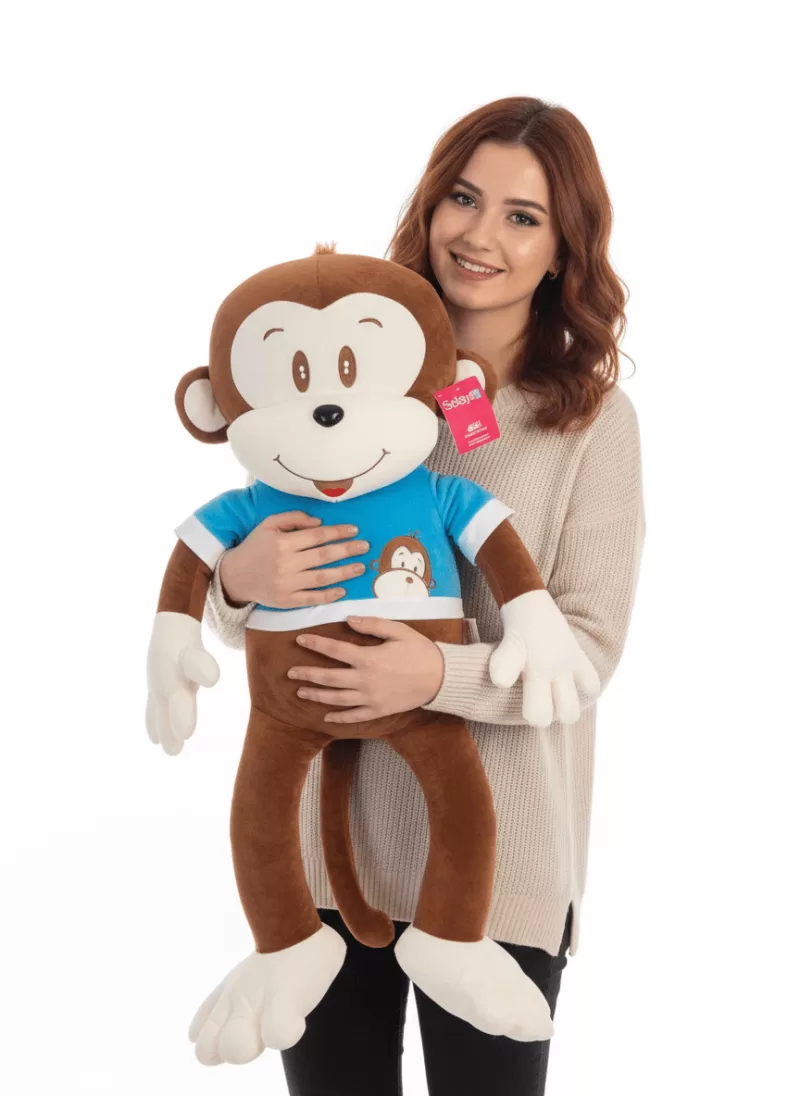 Şakacı Mavi Maymun Peluş