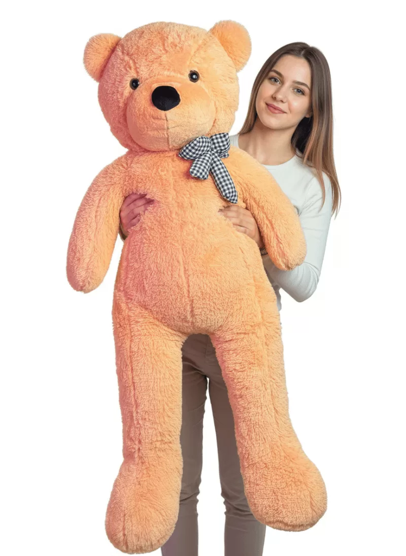 Turuncu Peluş Ayı (Büyük)