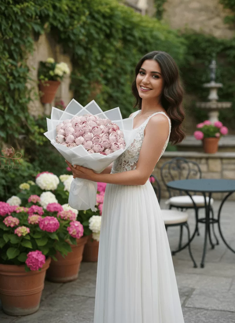 Şakayık Buketi Yapay