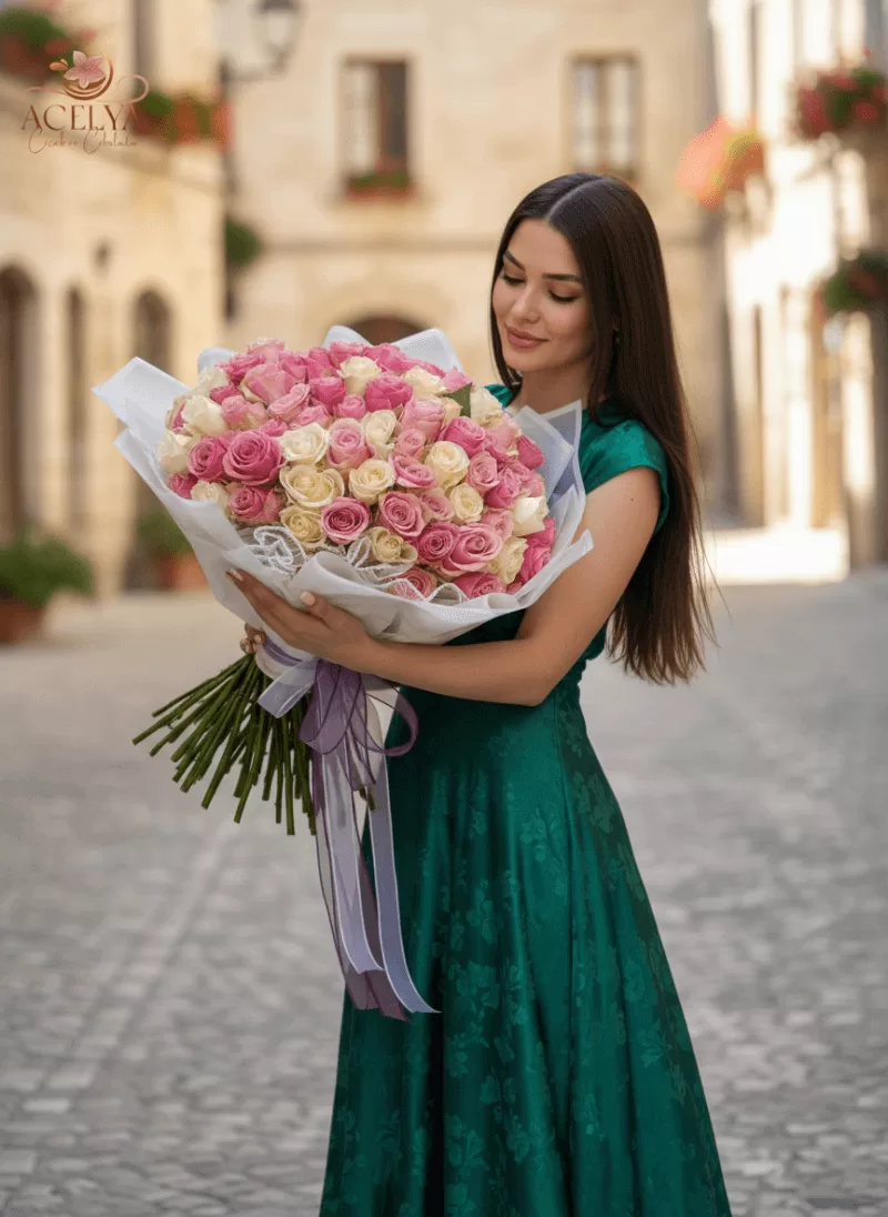 Masal Perisi 101 Gül Buketi