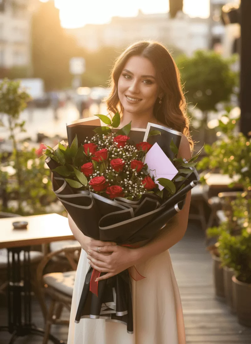 Aşkın Klasiği – Kırmızı Gül Buketi
