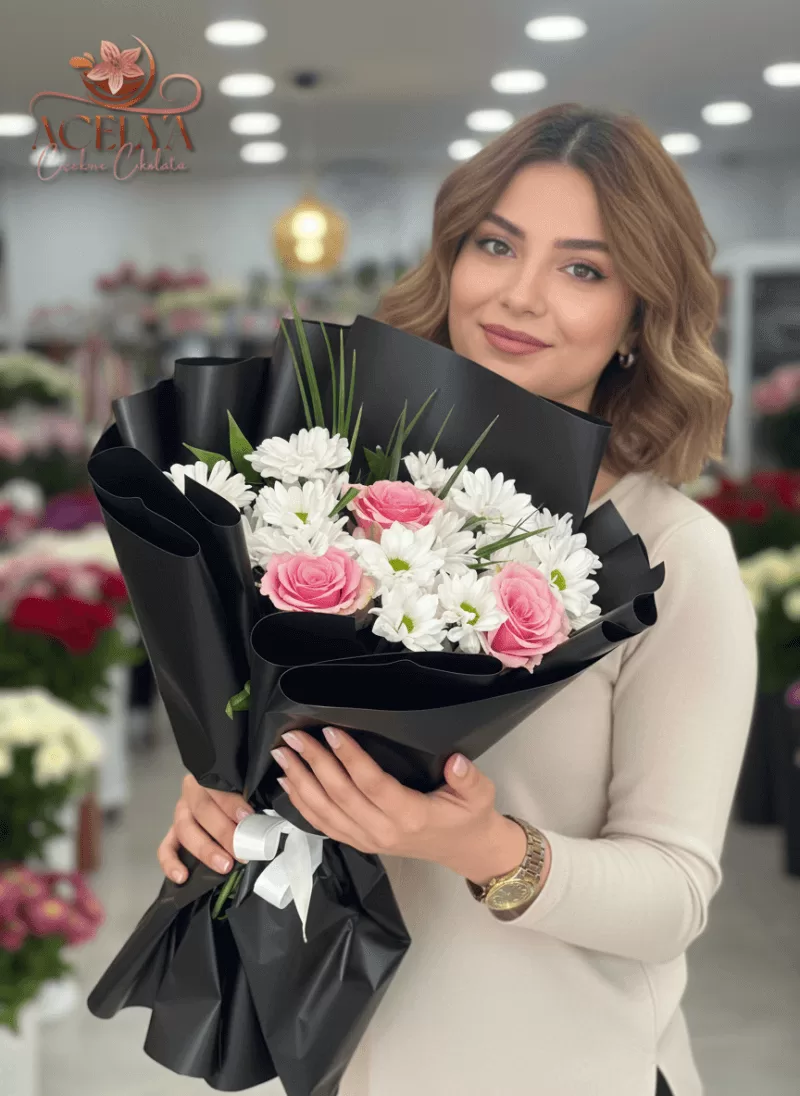 Renkli Rose Garden XXL Buket