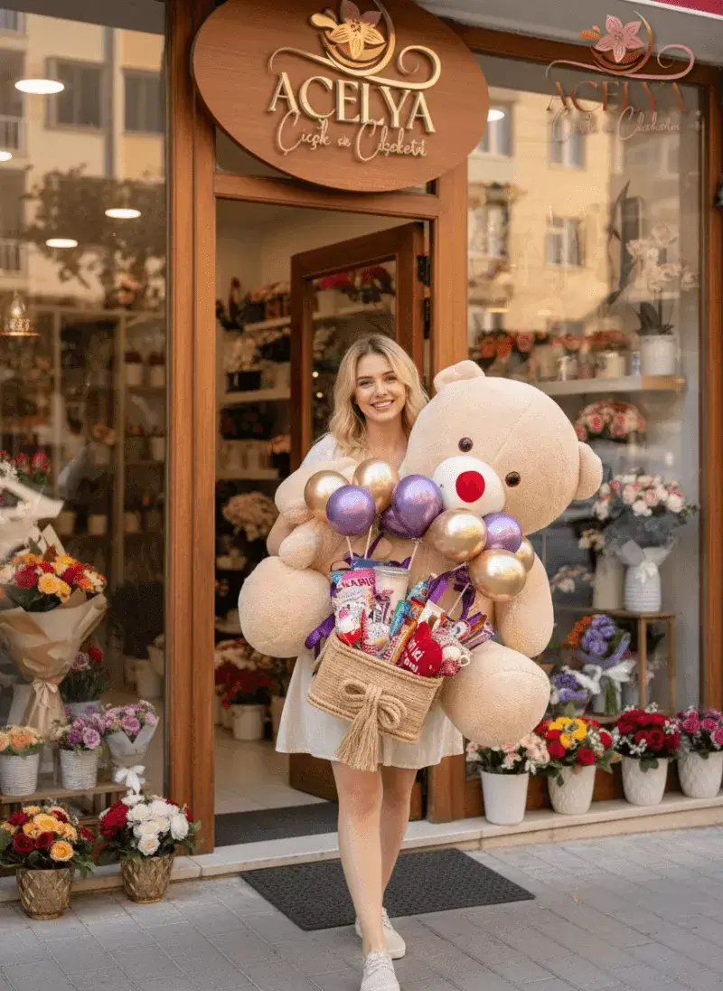 Dev Ayıcıklı Sürpriz Kutu