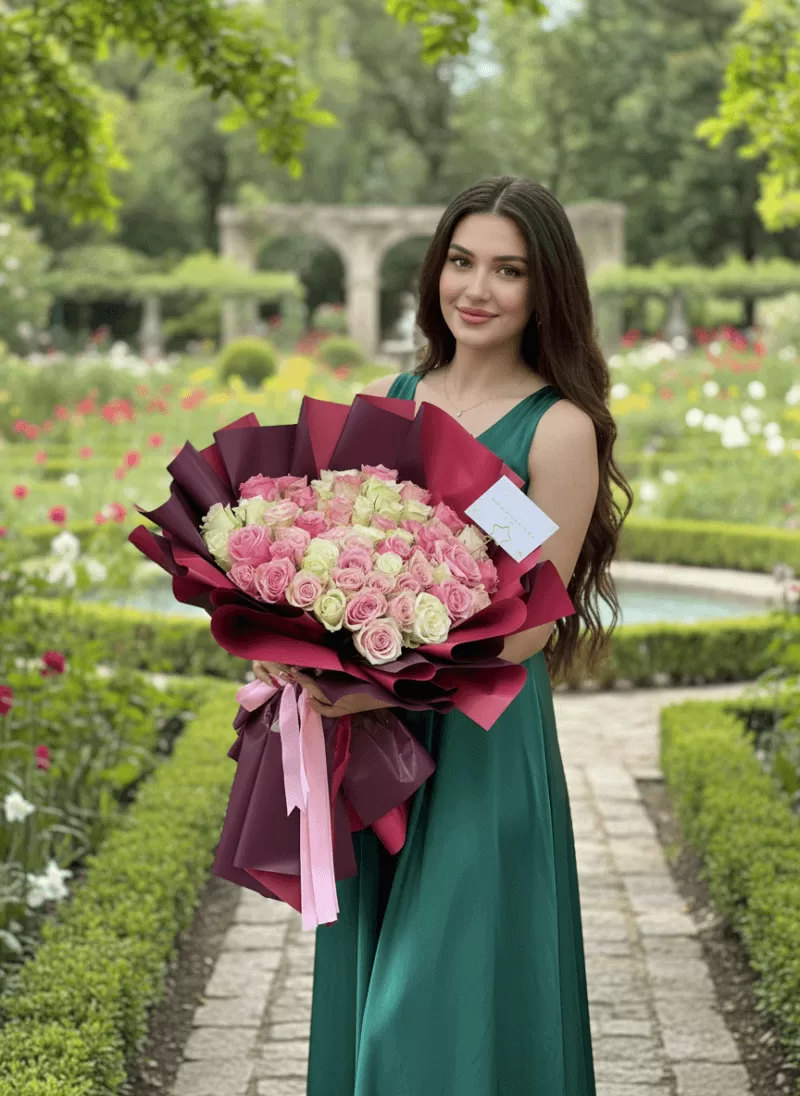 60 Güllü İthal Gül