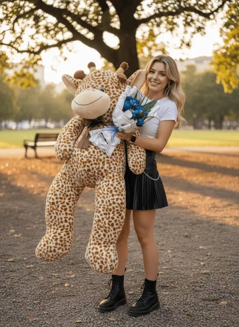 Öküz ve Lale Buketi