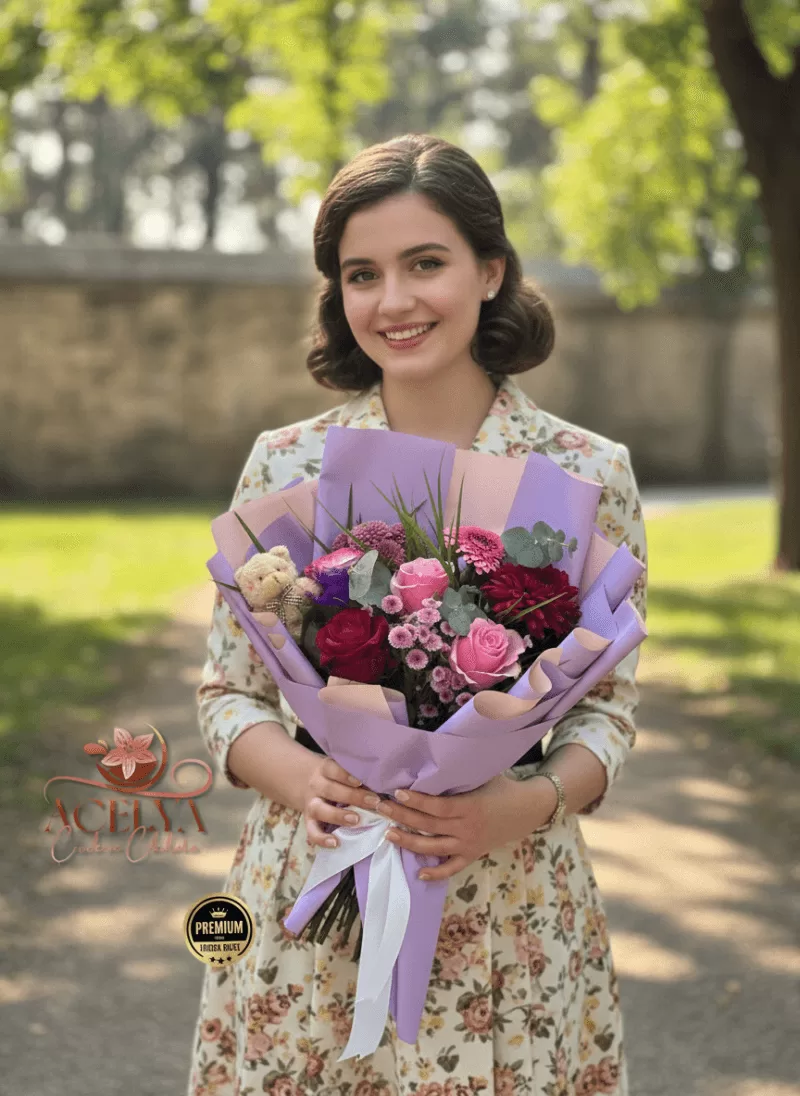 Mimoza & Lale Özel Tasarım Buket