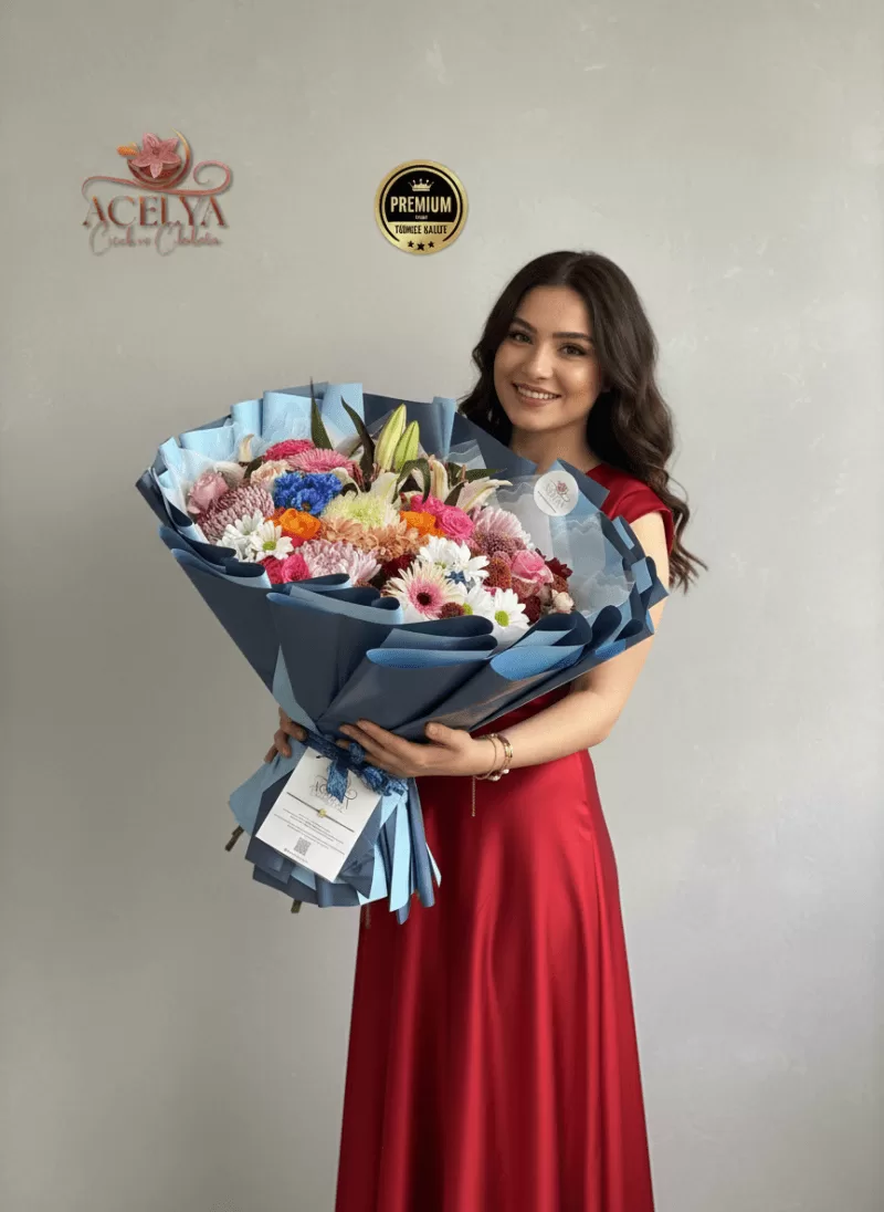 Premium Karışık Özel Tasarım Buket
