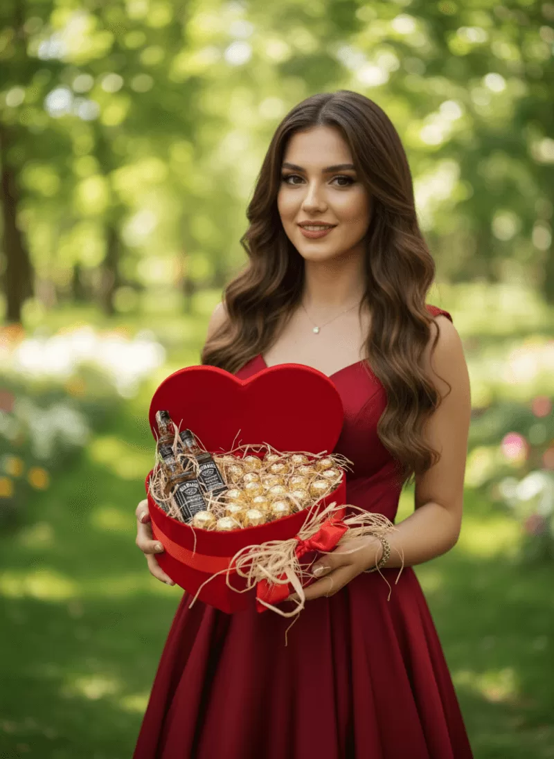 Kalpli Kutu – Çikolata & Mini İçecek Seti