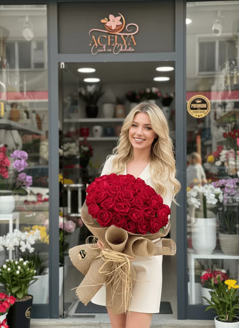 Jumbo Klasik Aşk – Kırmızı Güller Premium