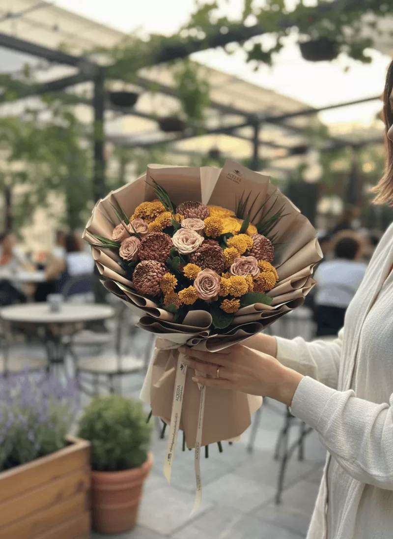 Sonbahar Esintisi Karamel Buketi