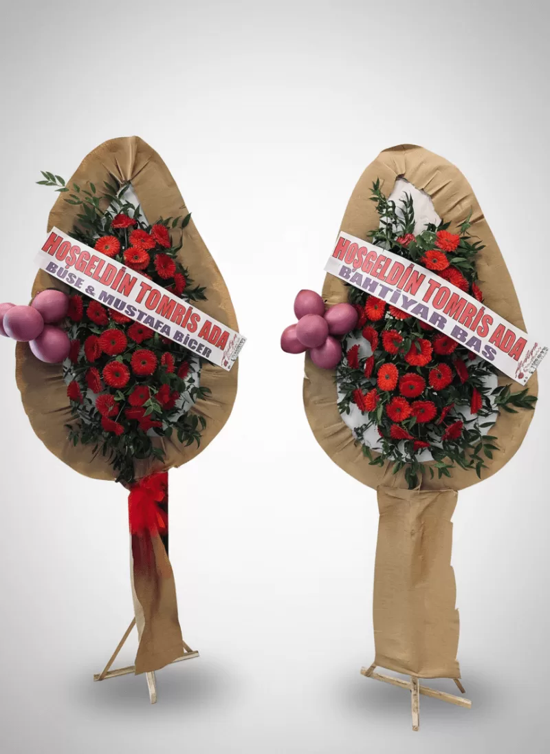 Özel Tasarım “Hoşgeldin Bebek” Çelengi (Tomris Ada Serisi)