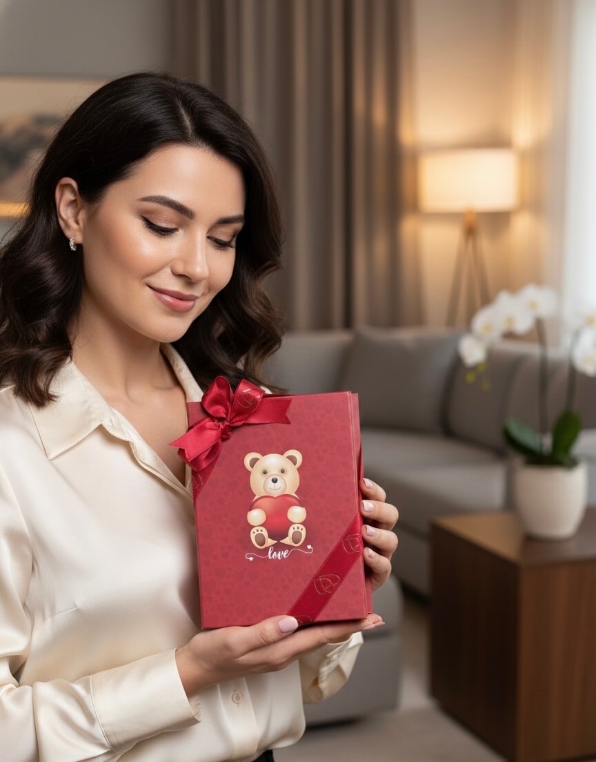 Tatlı Sürpriz Ayıcıklı Çikolata Kutusu