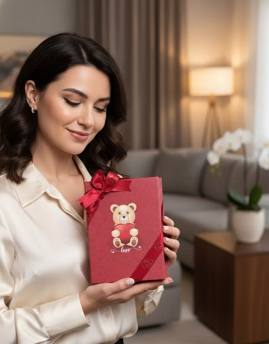 Tatlı Sürpriz Ayıcıklı Çikolata Kutusu