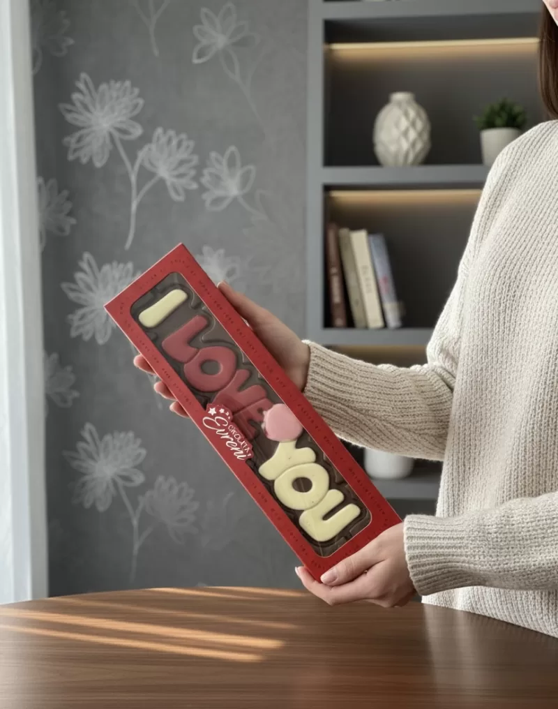 Seni Seviyorum Love You Çikolatası