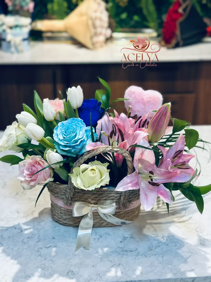 Sepette Lilyum & Gül Aranjmanı