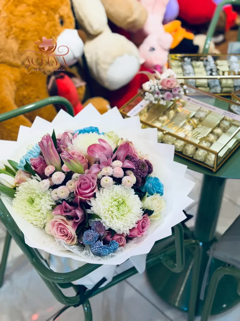 Kız İsteme Buketi Pastel Rüya Çikolata