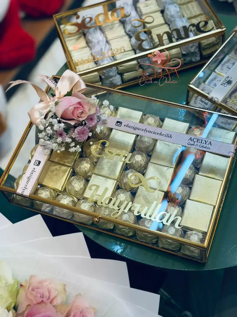 Kız İsteme Buketi Pastel Rüya Çikolata