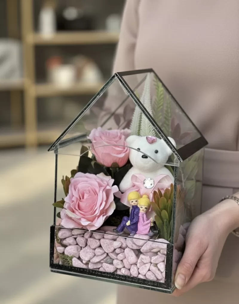 Mini Masal Cam Ev Teraryum Tasarımı