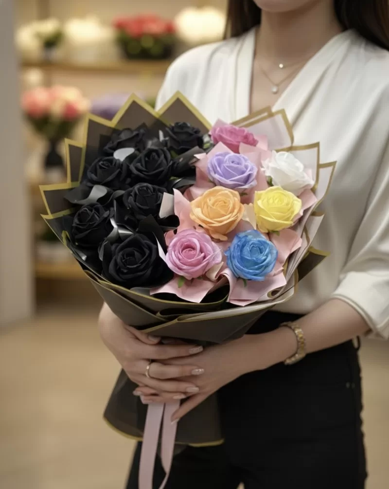 Senden Önce Senden Sonra Gül Premium Buketi