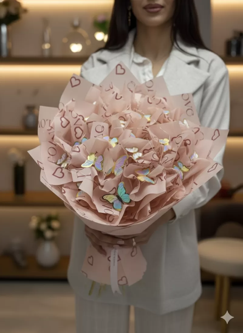 Kelebek Buketi Özel Seri 