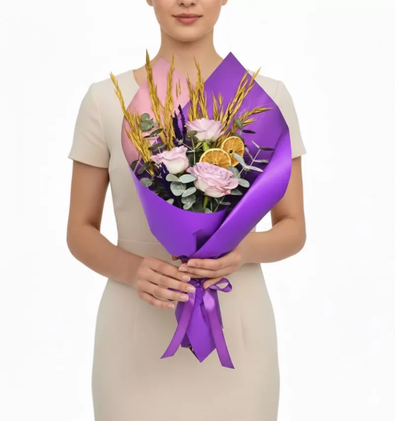  Rüya Pembe Gül Buketi