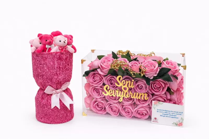 Sevimli Ayıcık Buketi