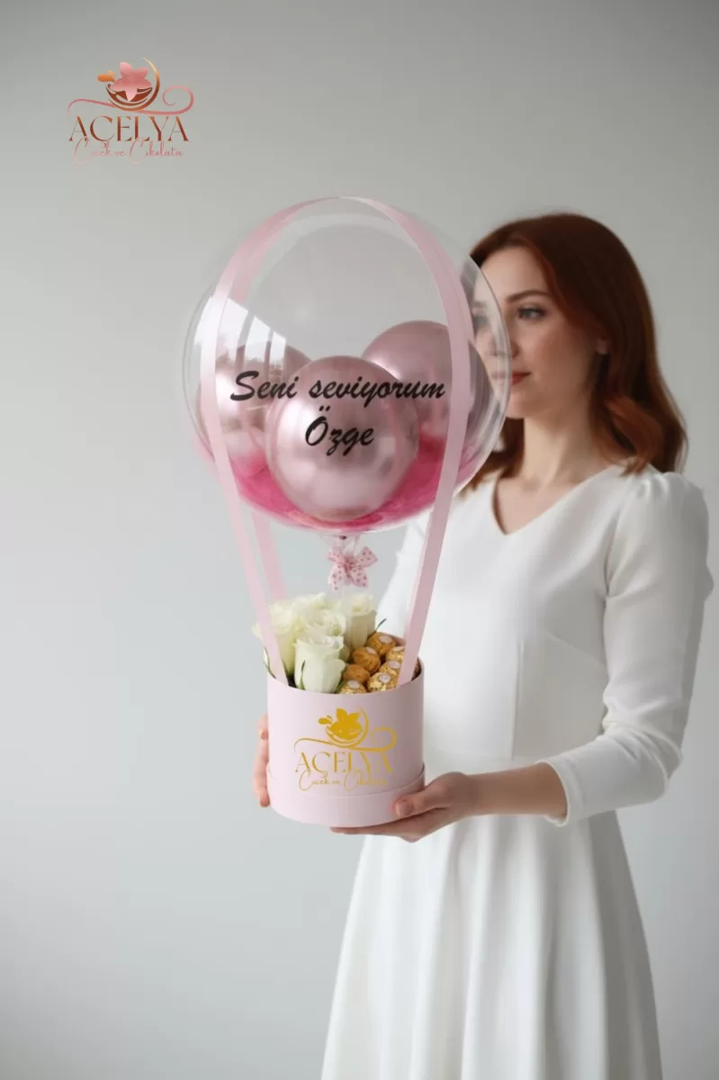 Seni Seviyorum  Balon Kutusu