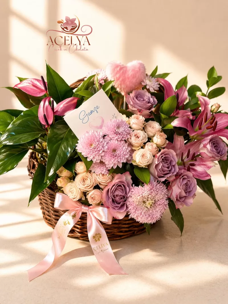 Açelya Deluxe Bahar Sepeti