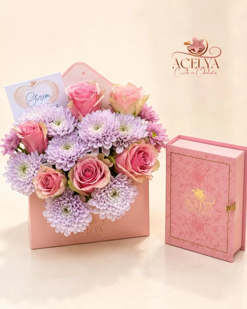 Pink Dream Çanta Aranjmanı Çikolata