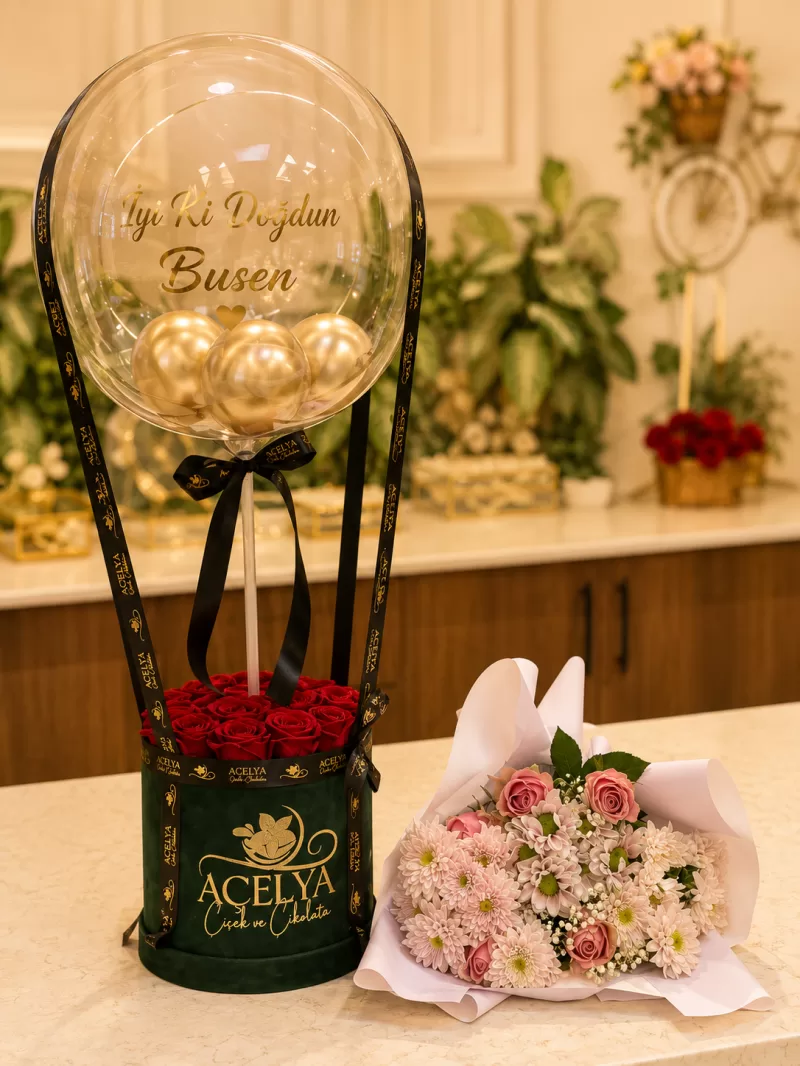 İyi Ki Doğdun Premium Balon Kutusu