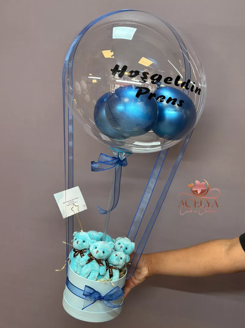 Balon Kutusu Ayıcıklı