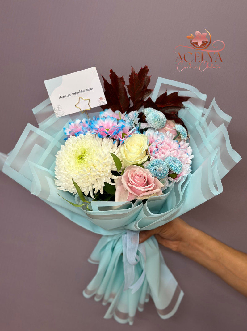 Mavi Düşler Buketi 