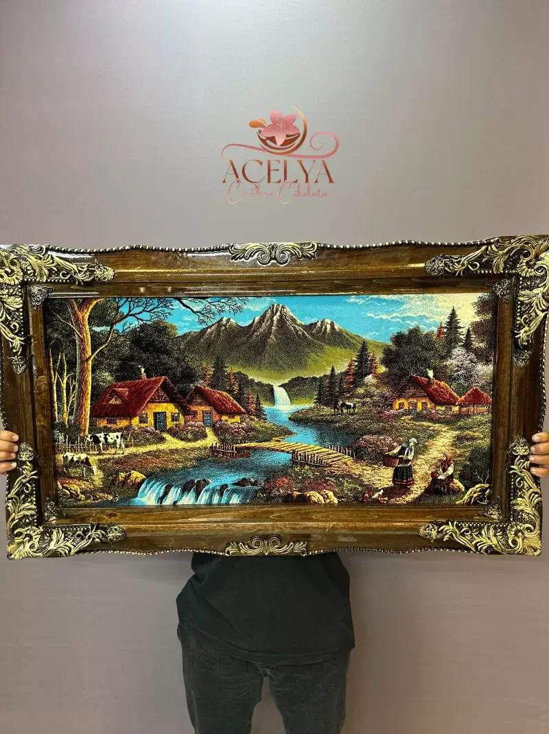 Özel İran Halısı Tablo