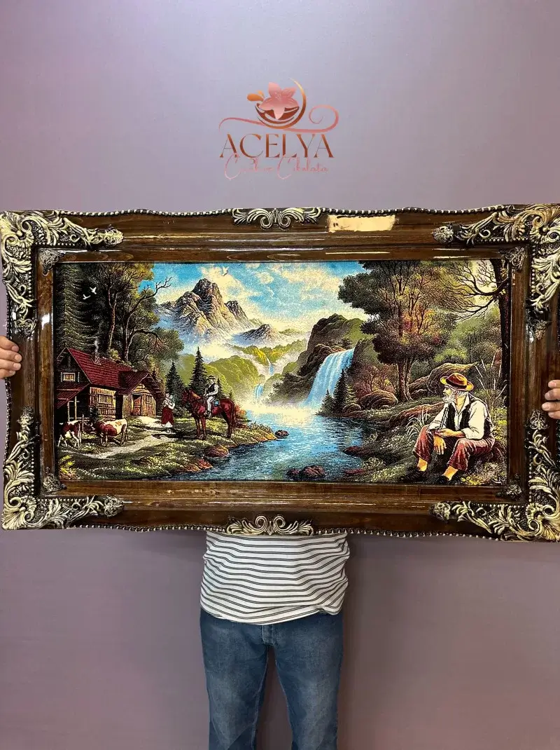 Özel İran Halısı Tablo