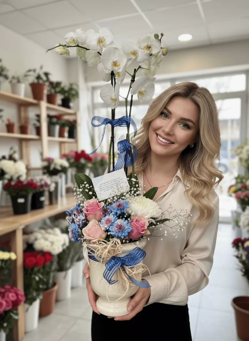 Orkide & Buket Aranjmanı