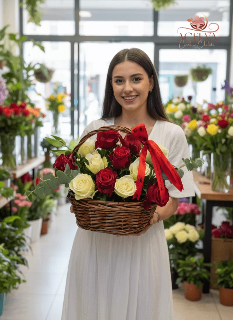 Sepet Gül Tasarımı