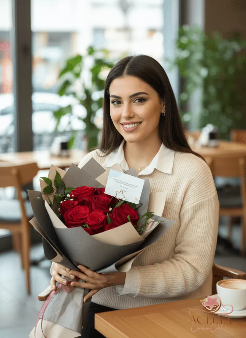 Kırmızı Gül Buketi